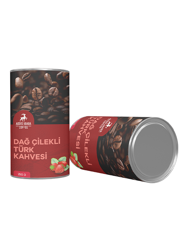 Dağ Çilekli Türk Kahvesi , Aromalı Türk Kahvesi  250 gr