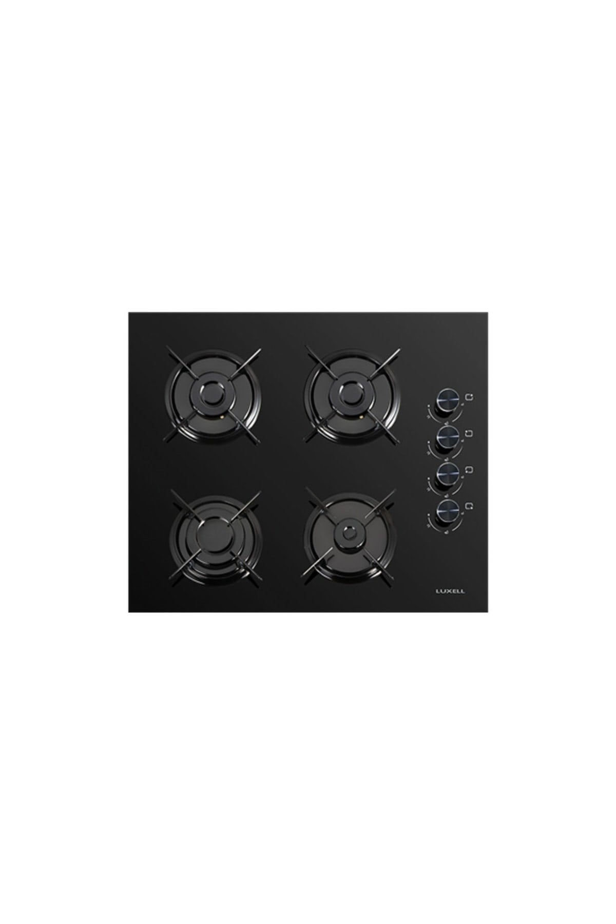 LUXELL 2'Lİ SİYAH CAMANKASTRE SET (OC88 OCAK-PLATİNUM FIRIN)