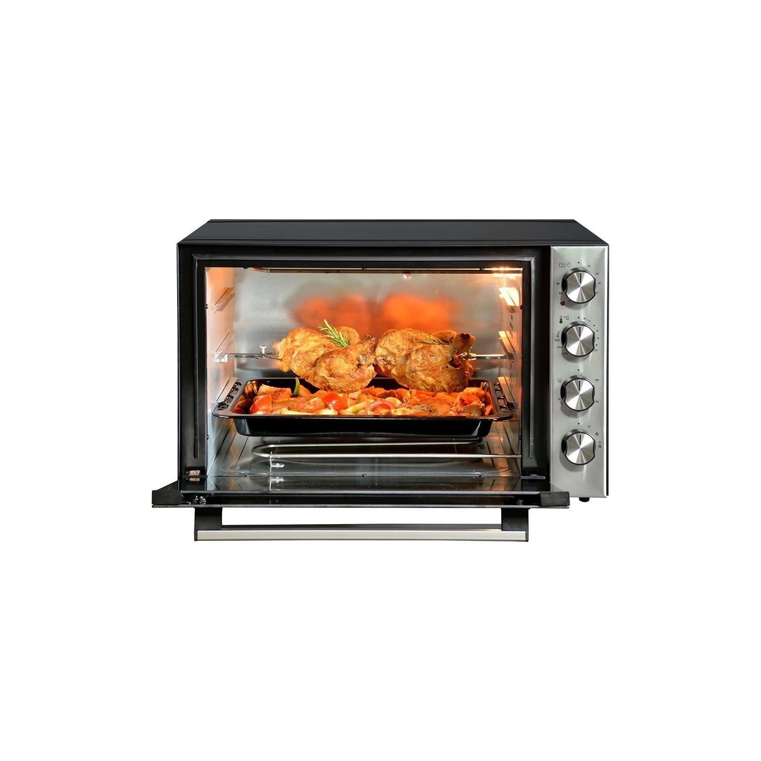 Luxell 70 Litre Piliç Çevirmeli Maxi Fırın – LX-9645