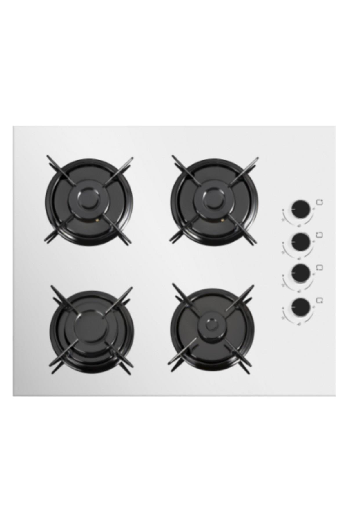 Luxell 88 Lt Plus Beyaz Cam Ankastre Set