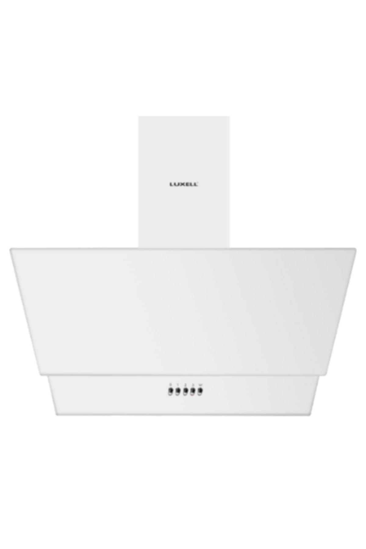 Luxell 88 Lt Plus Beyaz Cam Ankastre Set