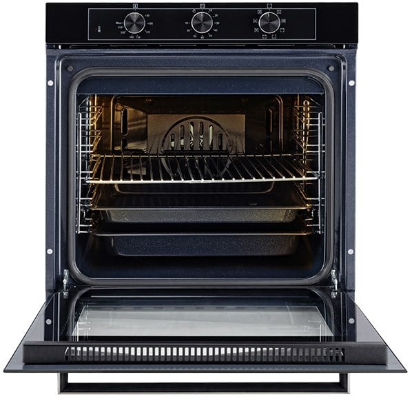 Luxell Ankastre Fırın Siyah Cam 88 Lt 8+1 Fonksiyon 3 Düğme – A68-SF3