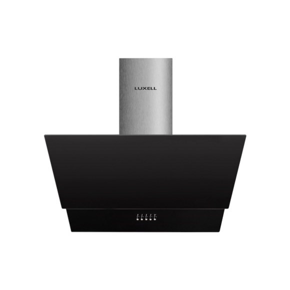 Luxell Davlumbaz  Siyah Cam Inox Bacalı – DA6-832