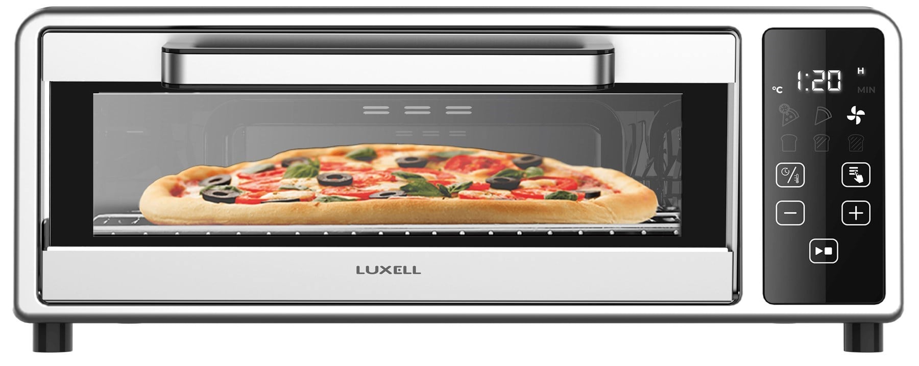 Luxell Dijital Air Fryer Pizza Fırını – LXPO-01
