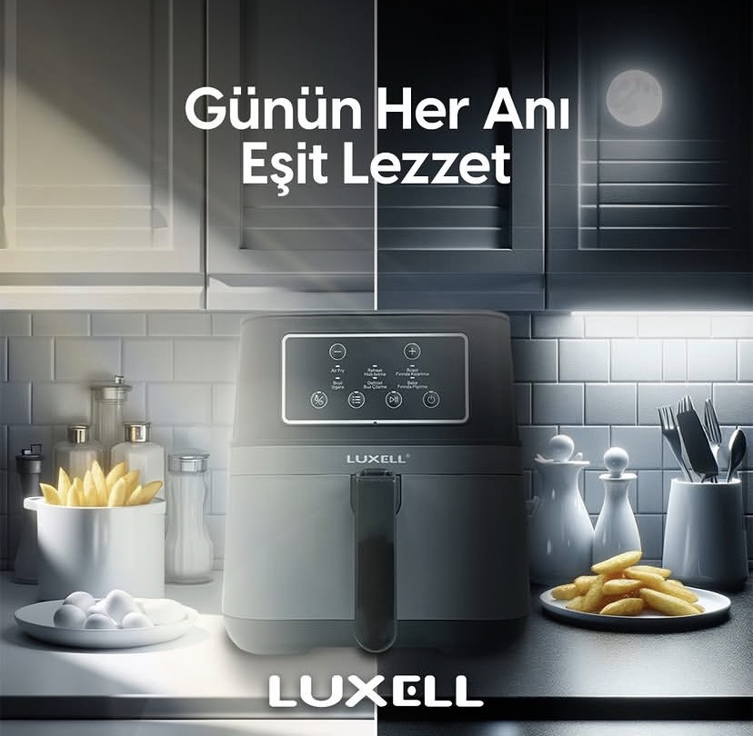 Luxell Dijital Hava Fritözü Air Fryer – LXAF-01