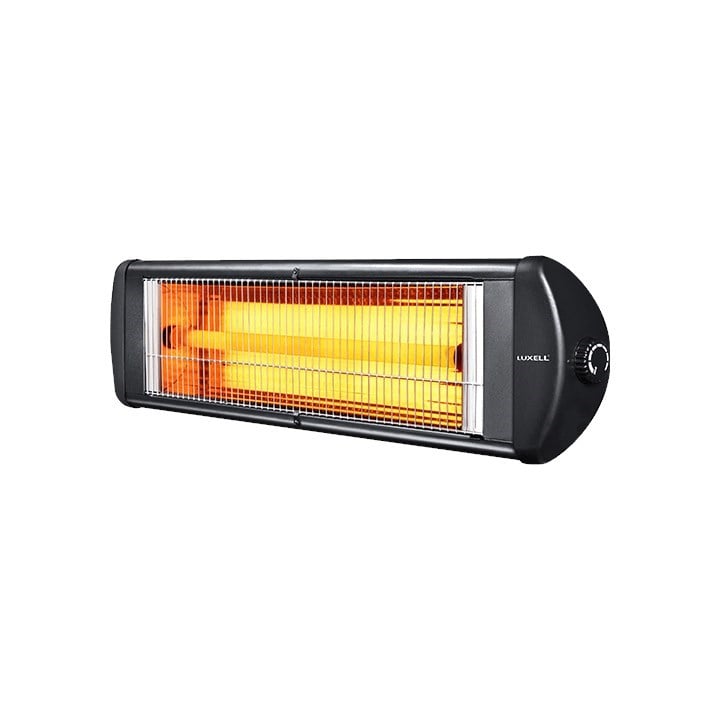 Luxell Ecoray Duvar Tipi Infrared Elektrikli Isıtıcı Siyah – EX-23