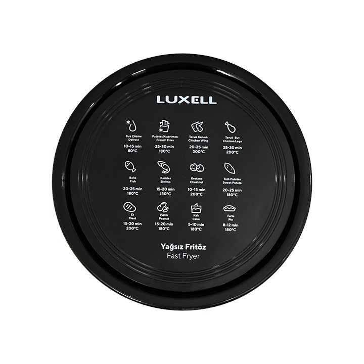 Luxell Fast Fryer Air Fryer Rose Gold – LX-FC5432