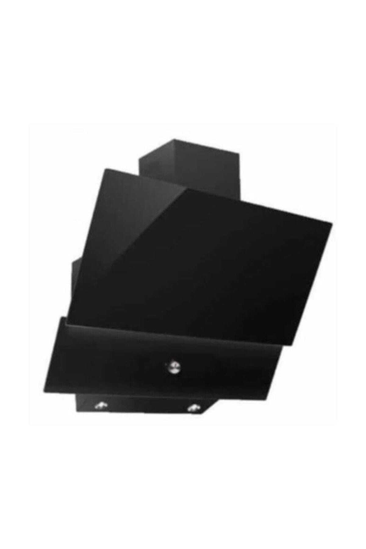 Luxell Kristal Siyah Cam Ankastre Set 