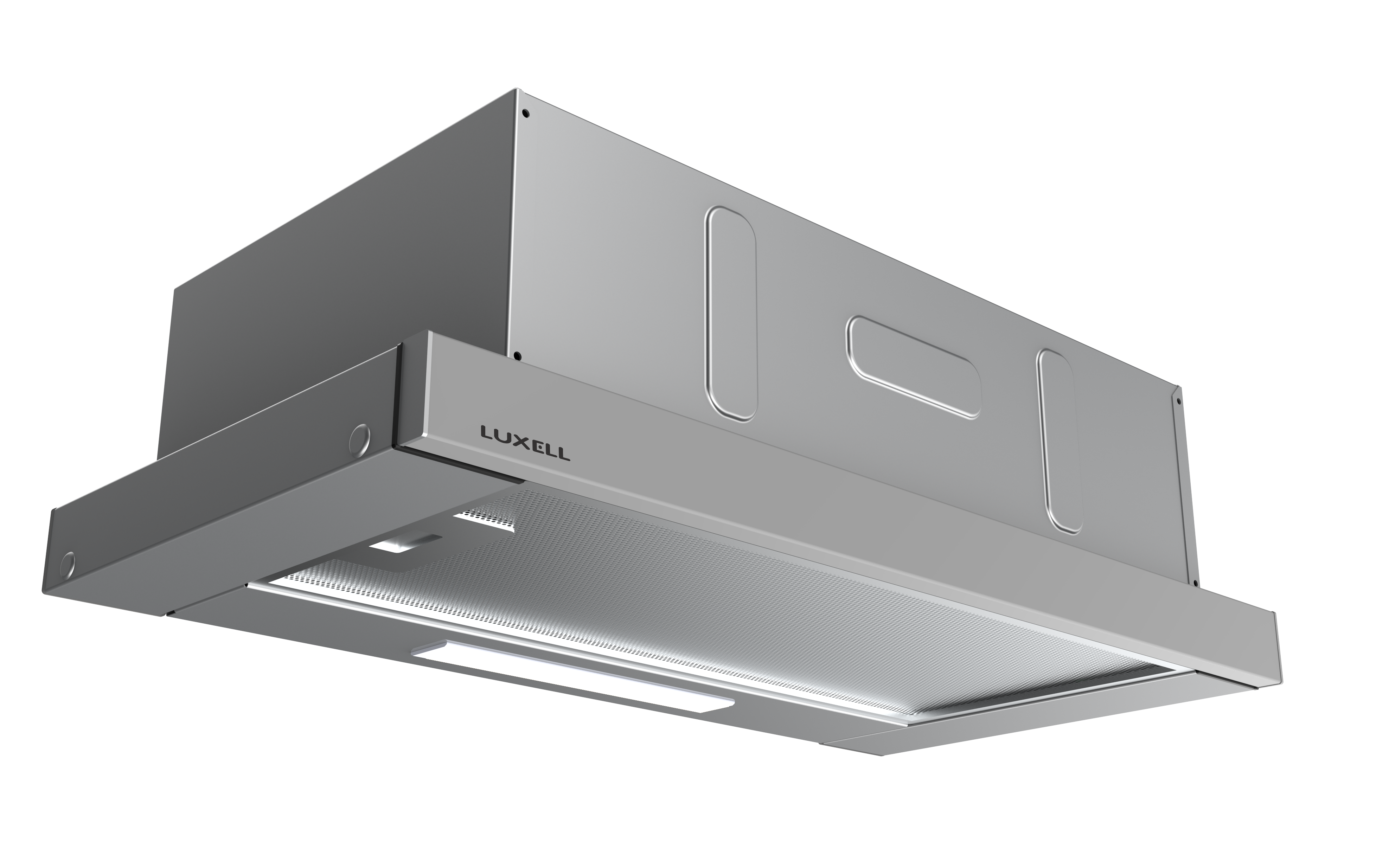 Luxell Opal Sürgülü Aspiratör Inox – DS6-905X