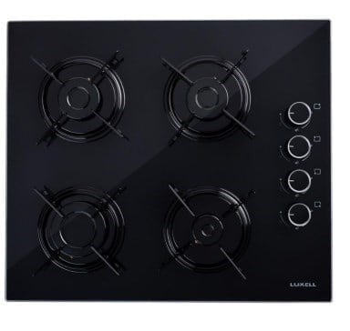 LUXELL OPTİMUM SİYAH CAM ANKASTRE SET 