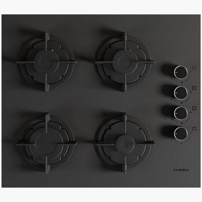 LUXELL PRIME GLASS SİYAH ANKASTRE SET 