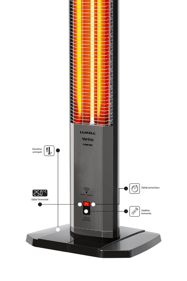 MHR-1800 Vertrio Isıtıcı