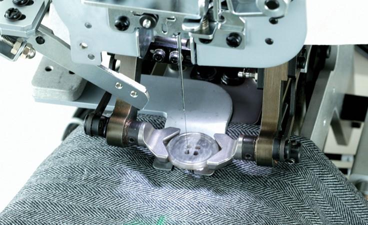 Juki 289 Elektronik Tam Otomatik Sarmalı Ceket Düğme Dikme Otomatı