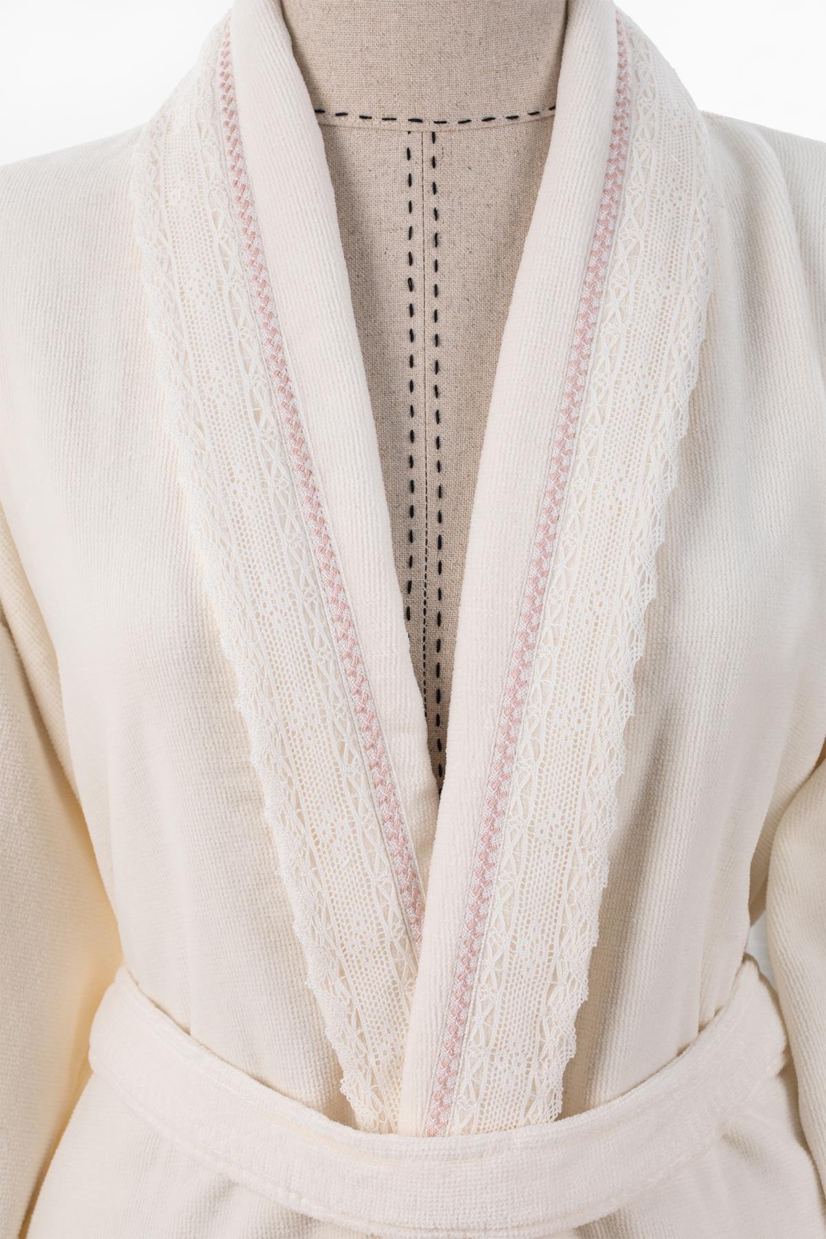 Velvet Line Deluxe Lady Bornoz Seti - Nazende