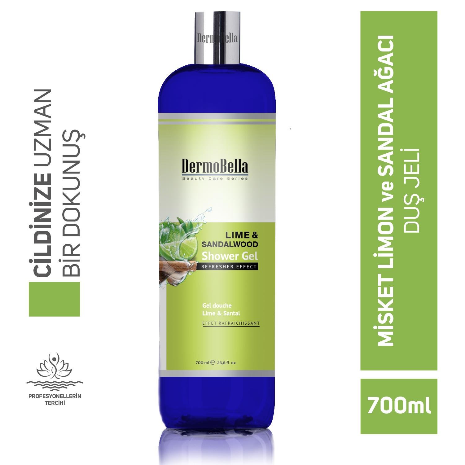 Dermobella Lime And Sandalwood Shower Gel 700Ml