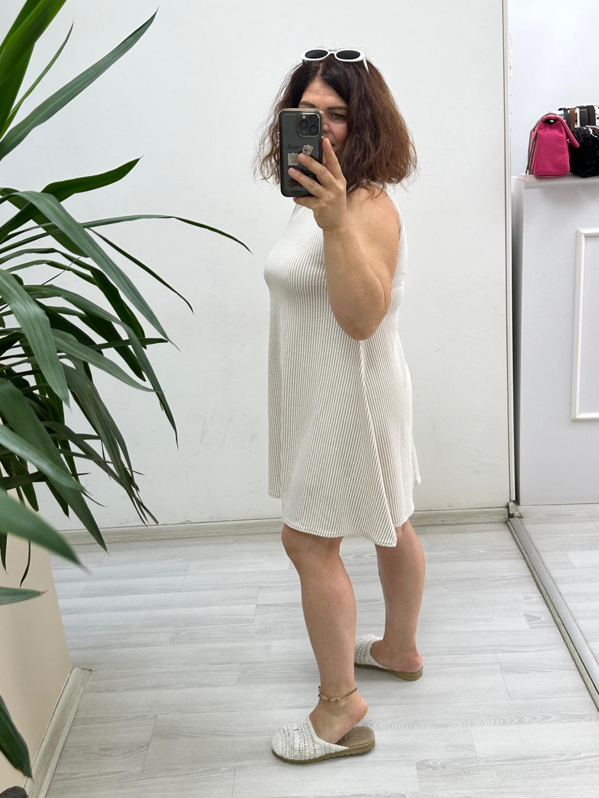çizgili elbise