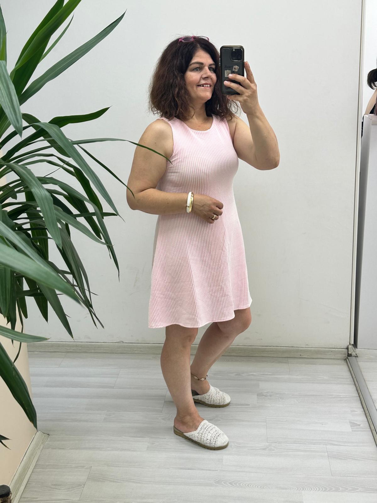 çizgili elbise