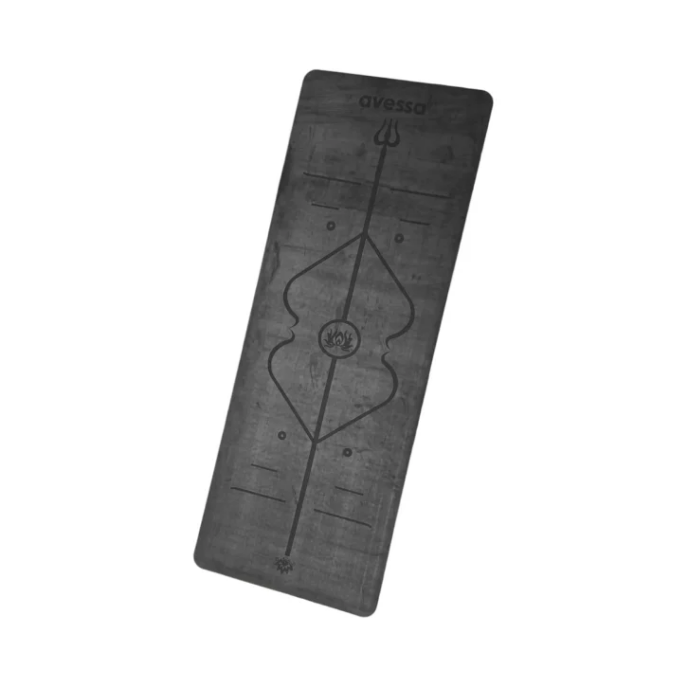 AVESSA KAUÇUK YOGA MAT GRİ RENK 183*68*0,5 CM