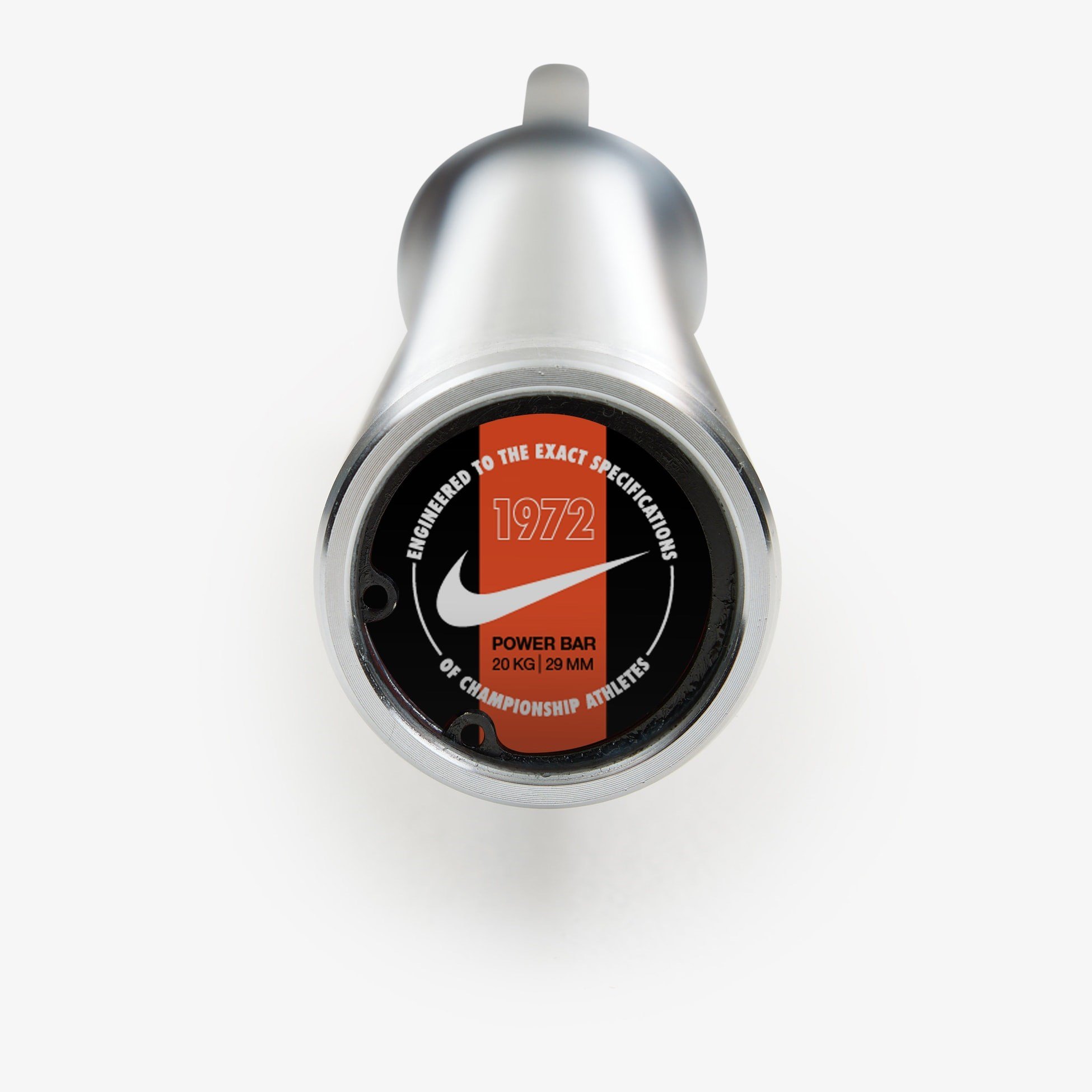 Nike 1972 Power Bar 20 kg - Black Chrome