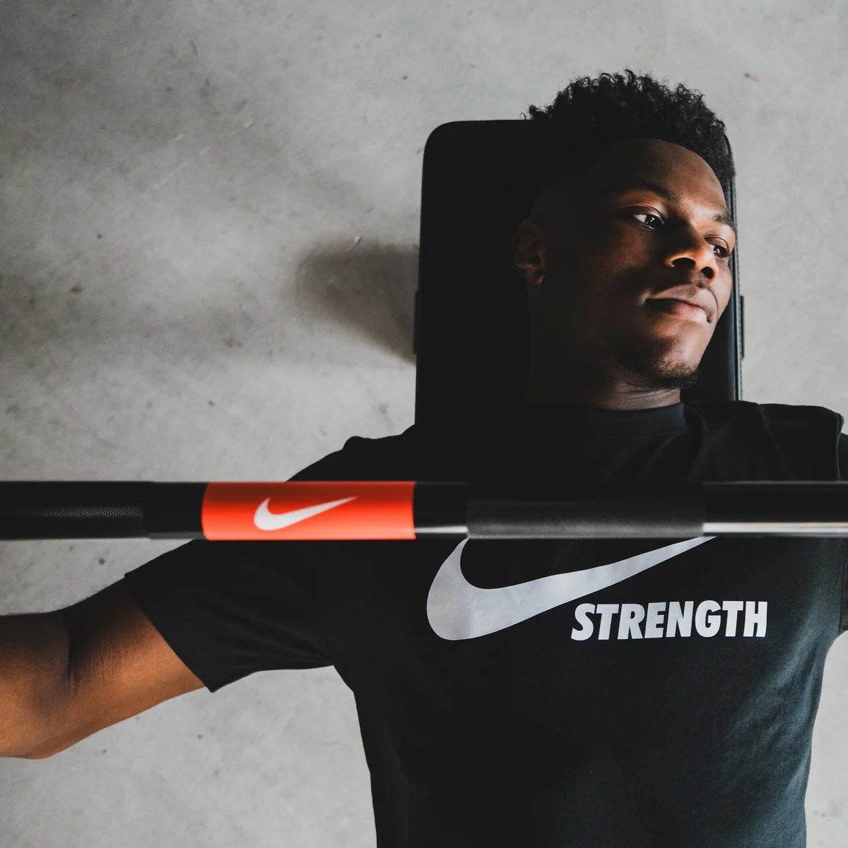 Nike 1972 Power Bar 20 kg - Black Chrome