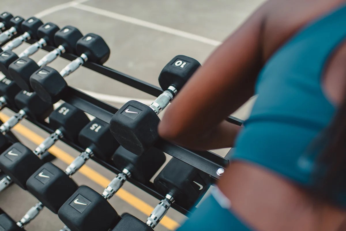 Nike Dumbbell Storage Rack