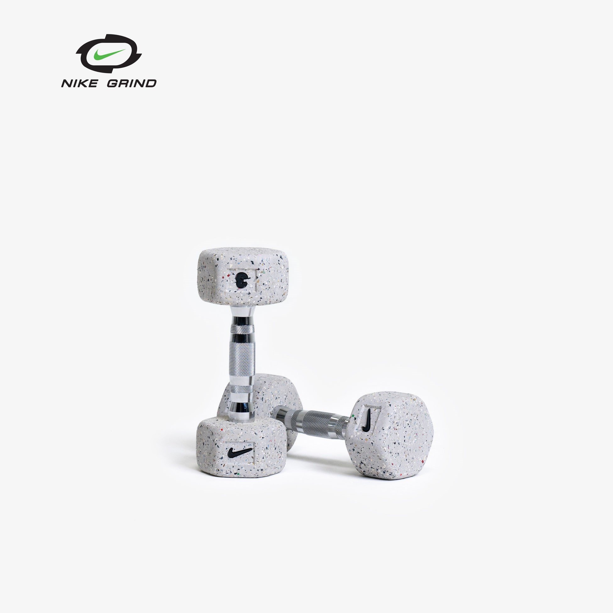 Nike Grind Dumbbells (Wolf Grey) (Çift)