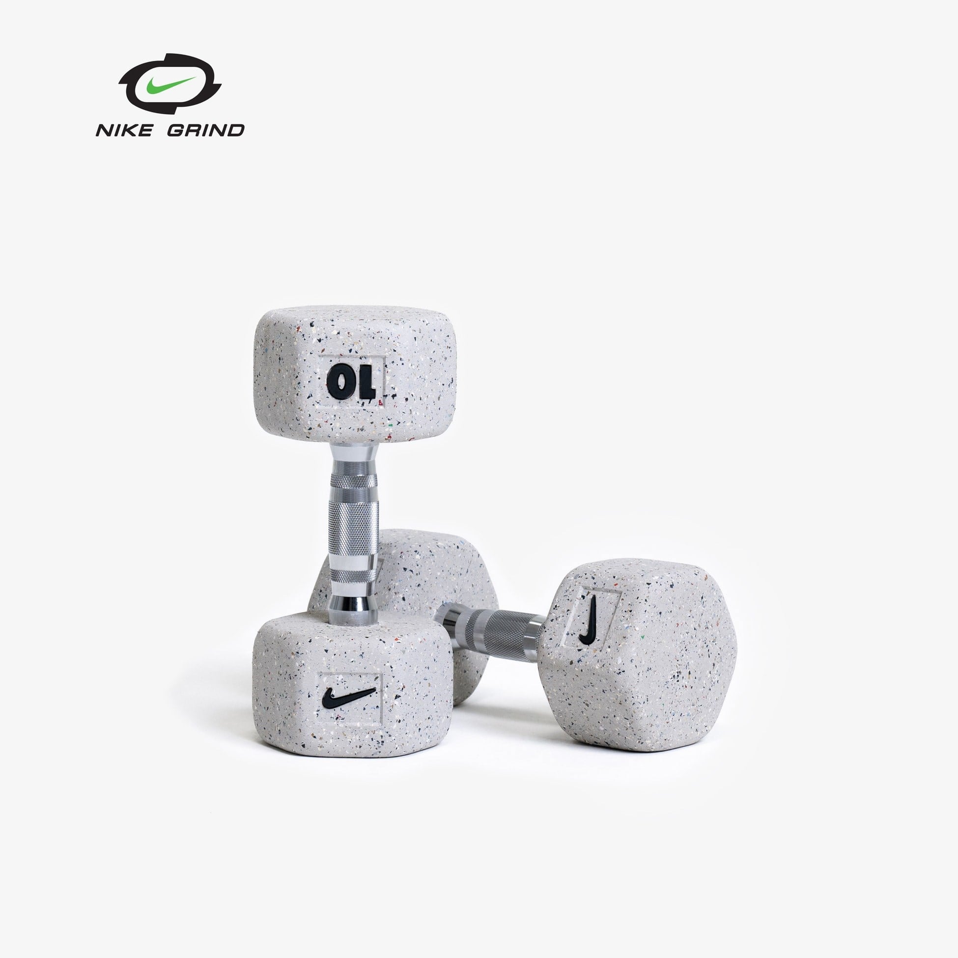 Nike Grind Dumbbells (Wolf Grey) (Çift)
