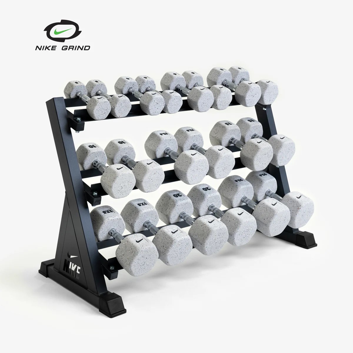 Nike Grind Dumbbells (Wolf Grey) (Çift)