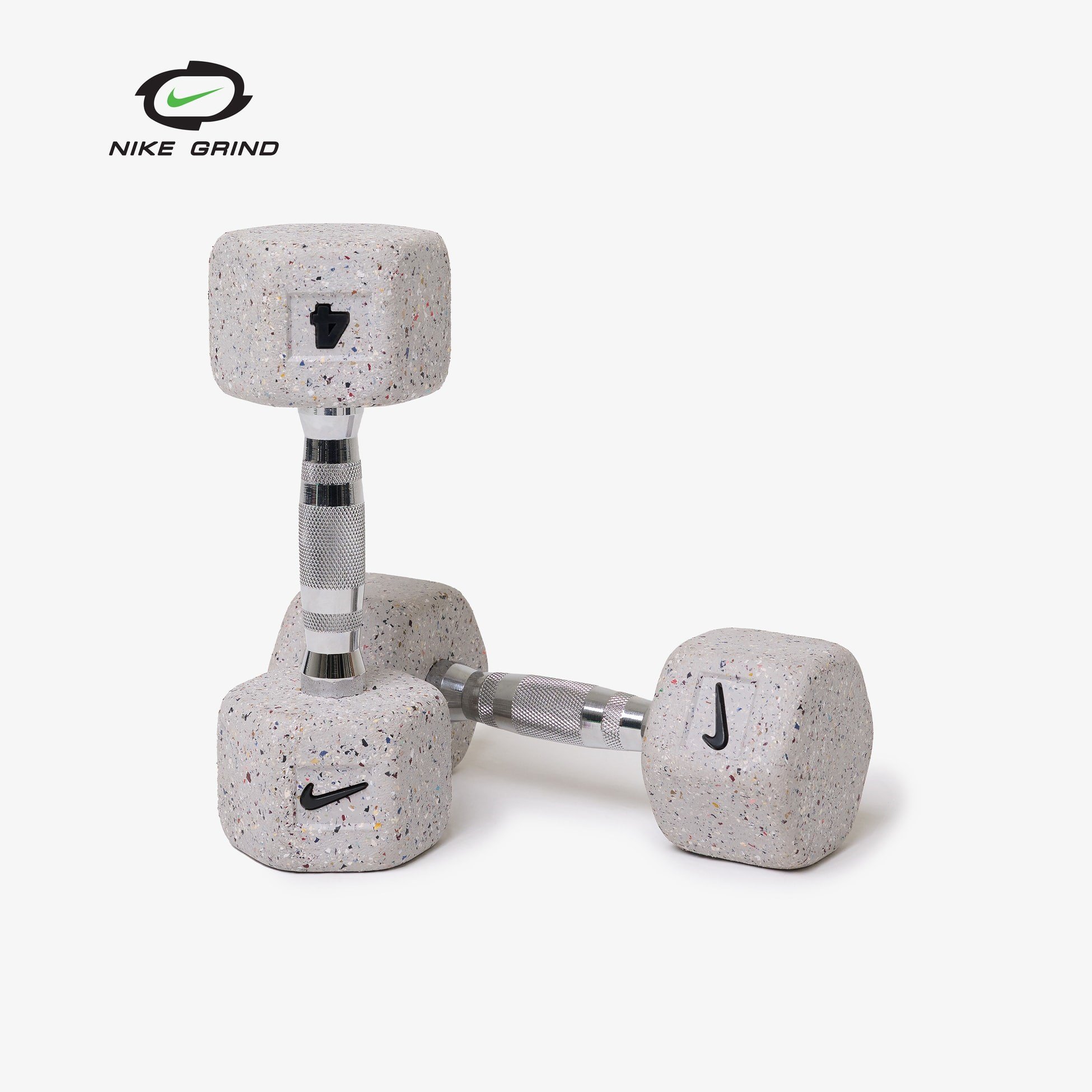 Nike Grind Dumbbells (Wolf Grey) (Çift)