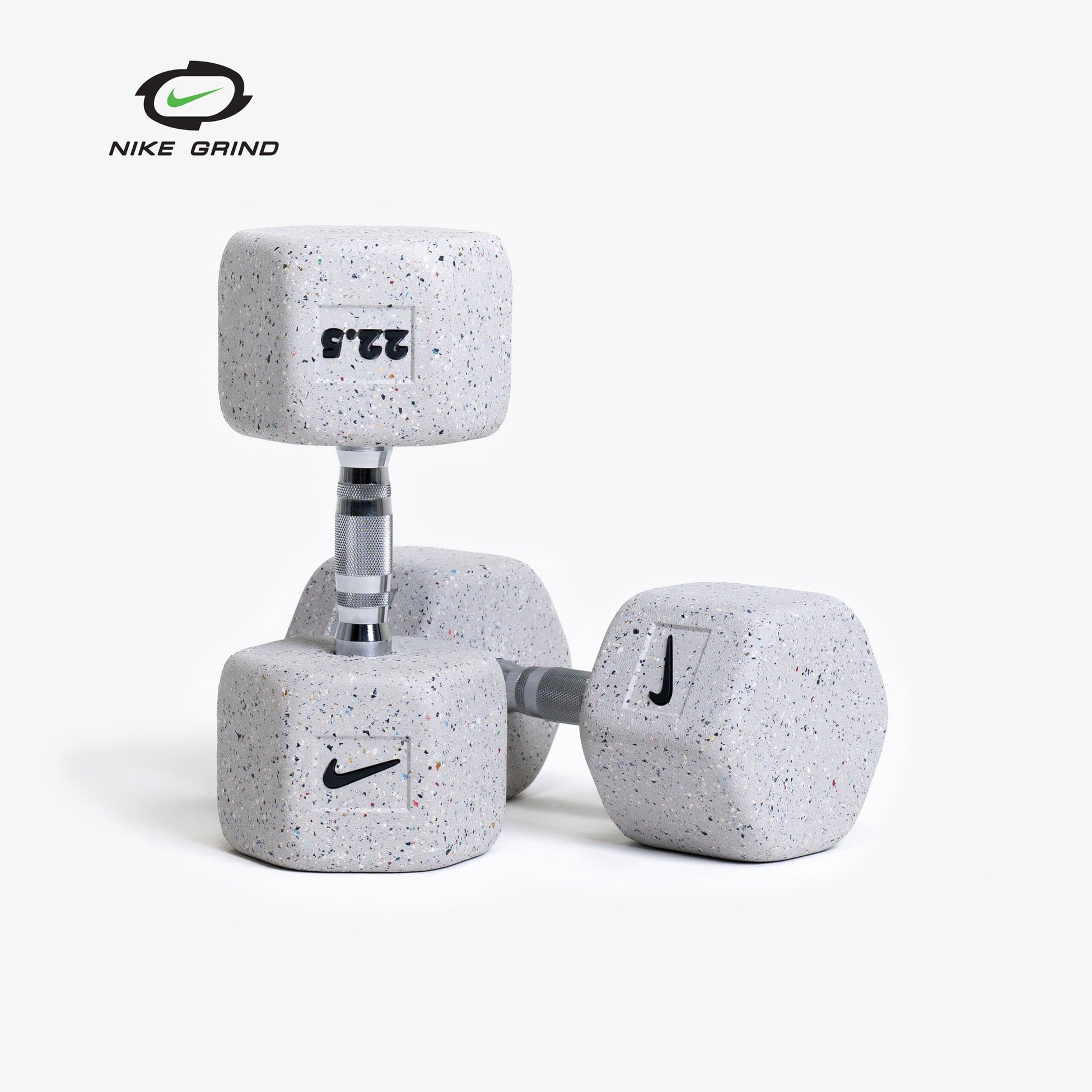 Nike Grind Dumbbells (Wolf Grey) (Çift)