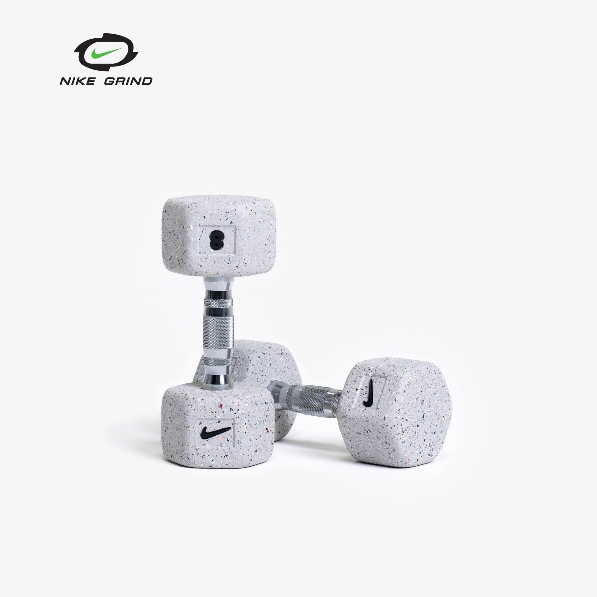 Nike Grind Dumbbells (Wolf Grey) (Çift)
