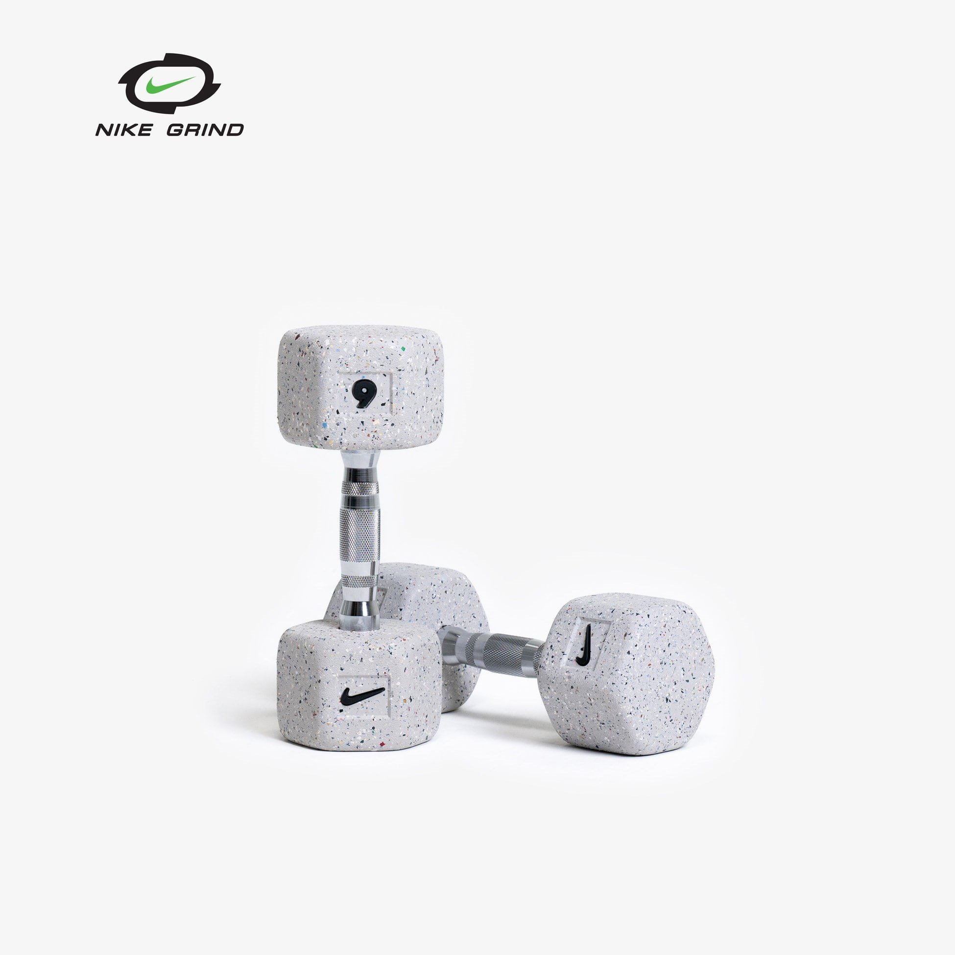 Nike Grind Dumbbells (Wolf Grey) (Çift)