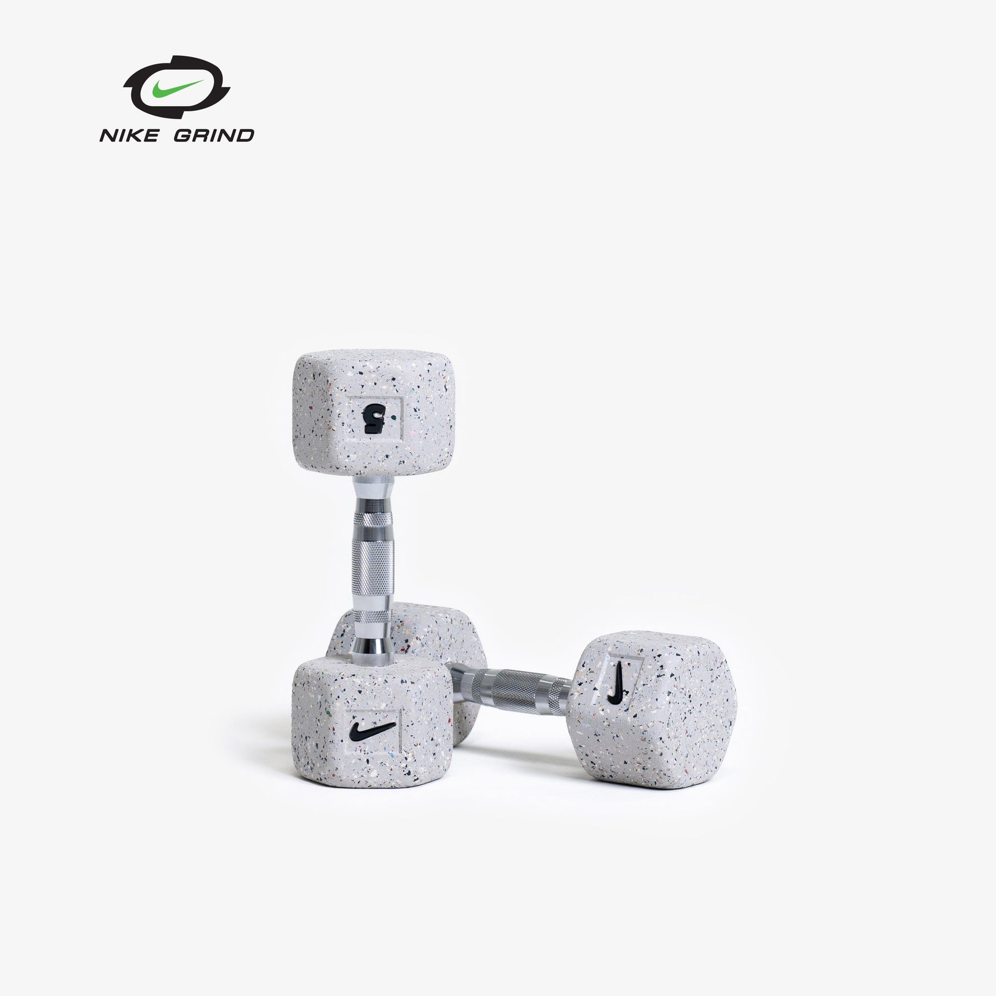 Nike Grind Dumbbells (Wolf Grey) (Çift)