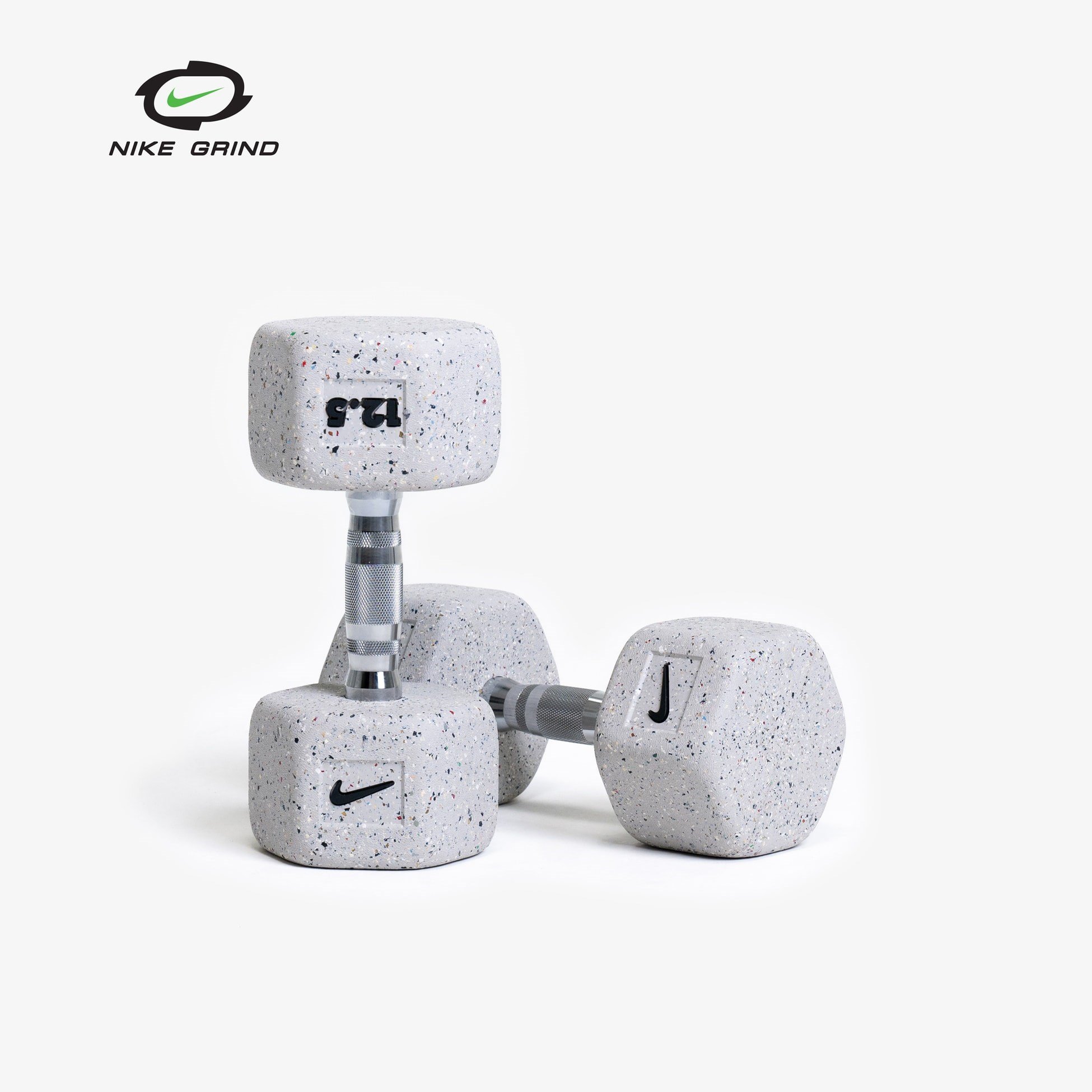 Nike Grind Dumbbells (Wolf Grey) (Çift)