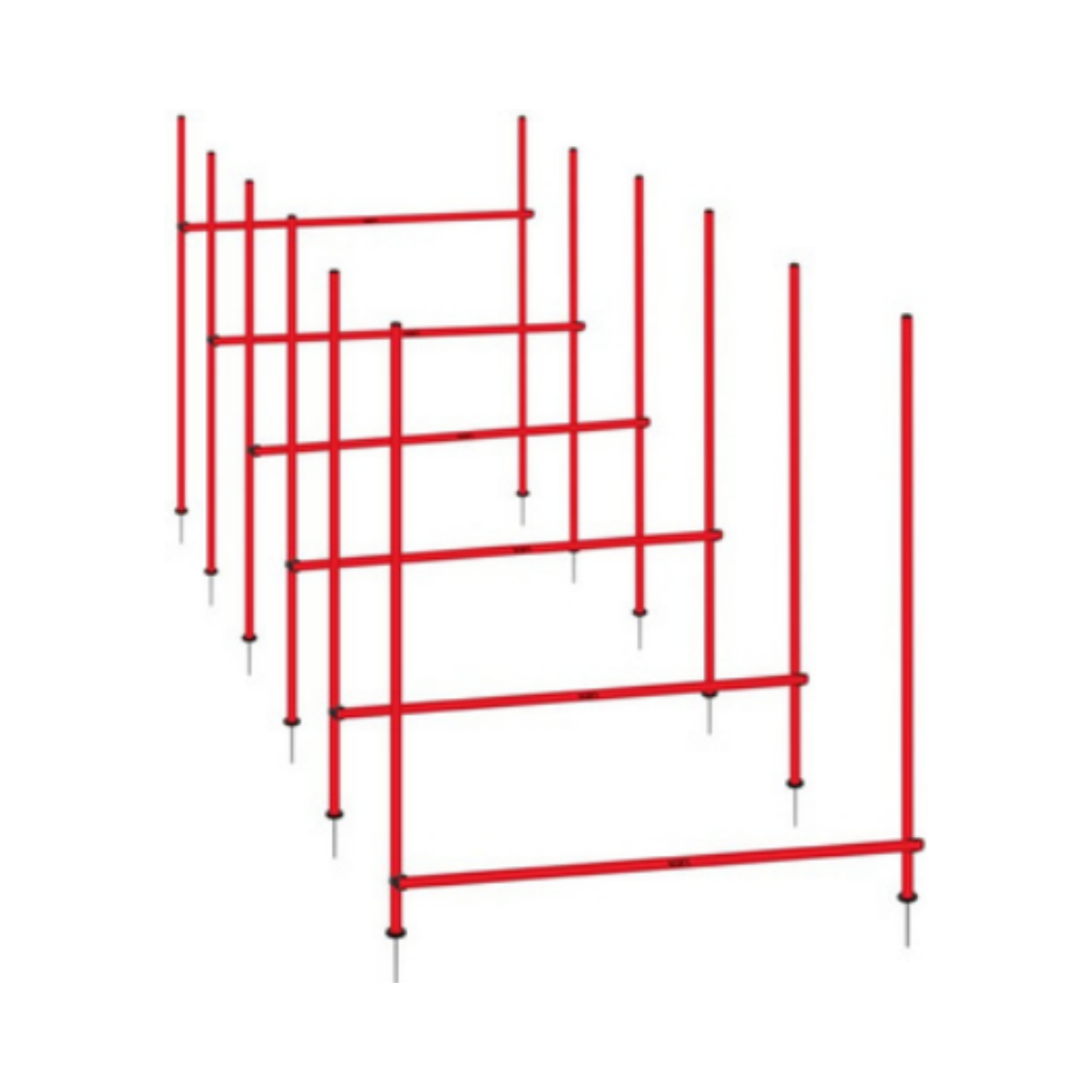 SLALOM SETİ ÇİVİLİ RENKLİ