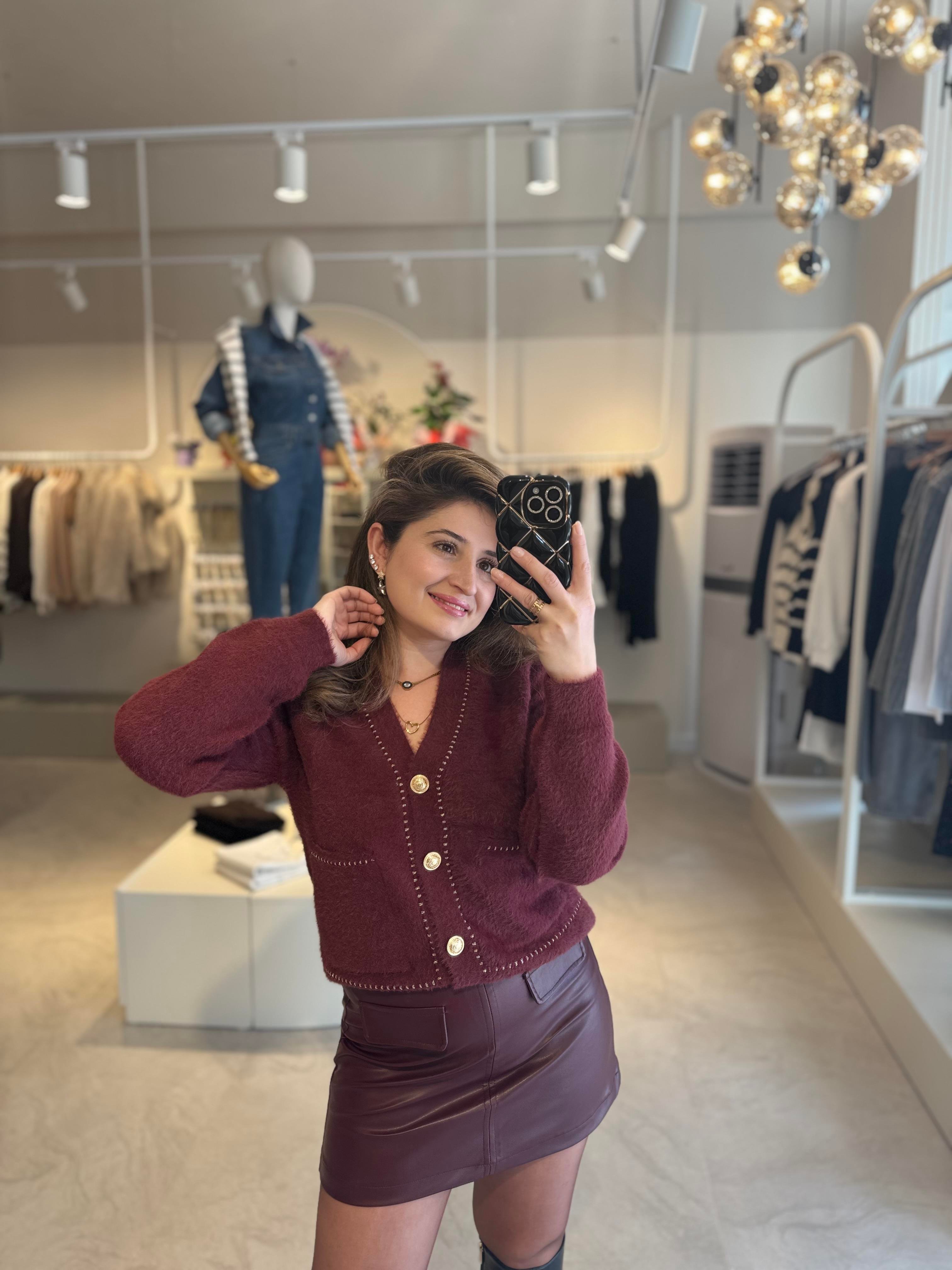 GOLD DÜĞME BORDO HIRKA