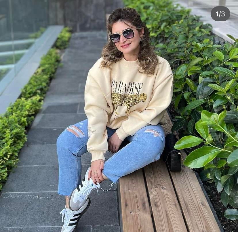 KAPLAN FİGÜRLÜ ŞARDONLU SWEAT