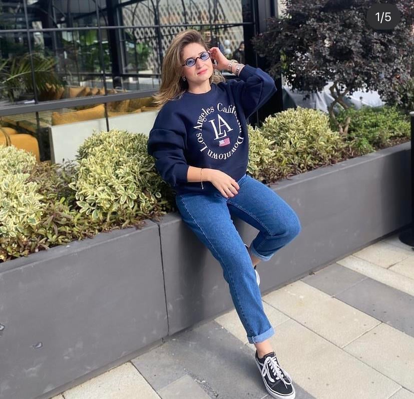 LACİVERT SWEAT