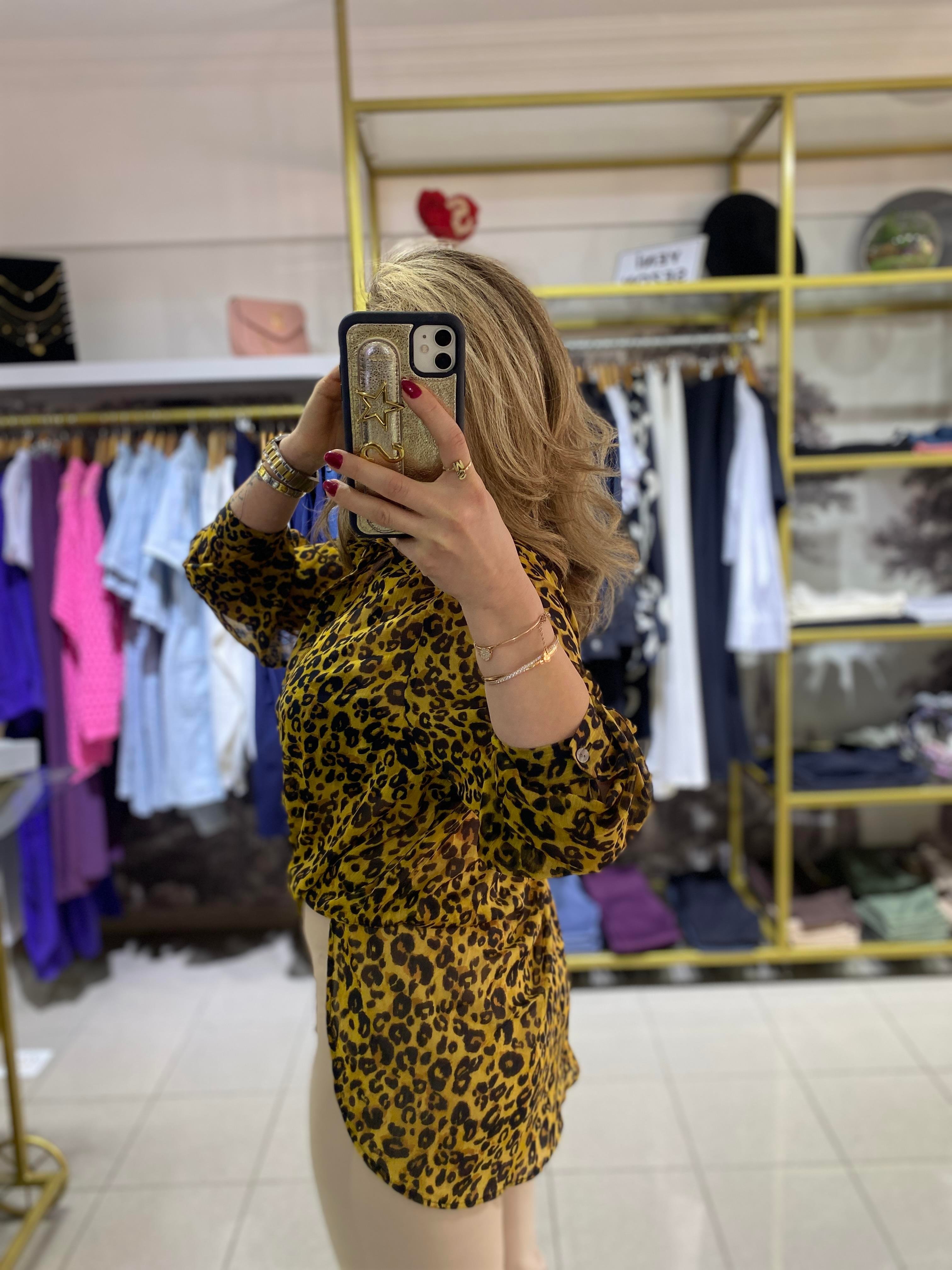 LEOPAR GÖMLEK