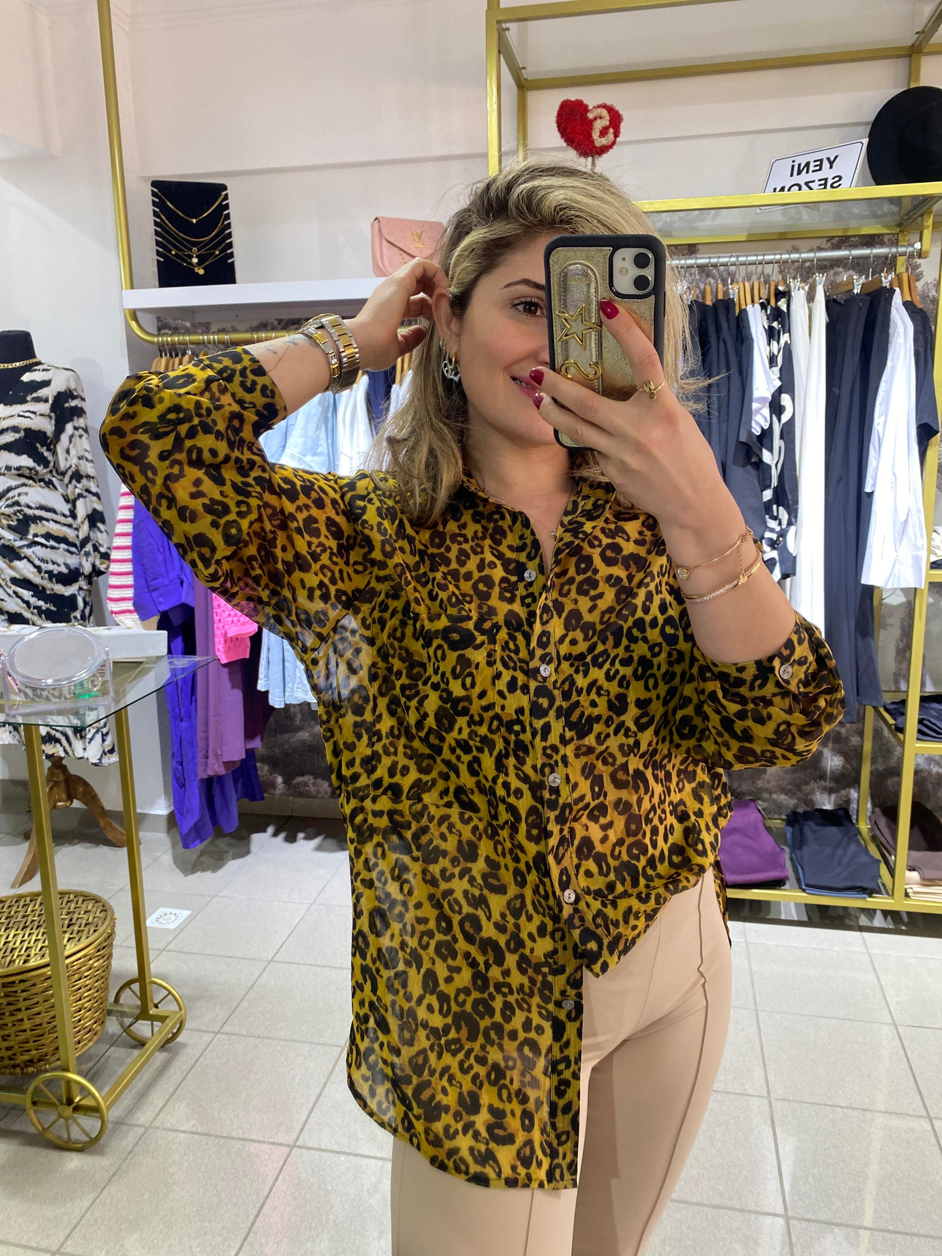 LEOPAR GÖMLEK