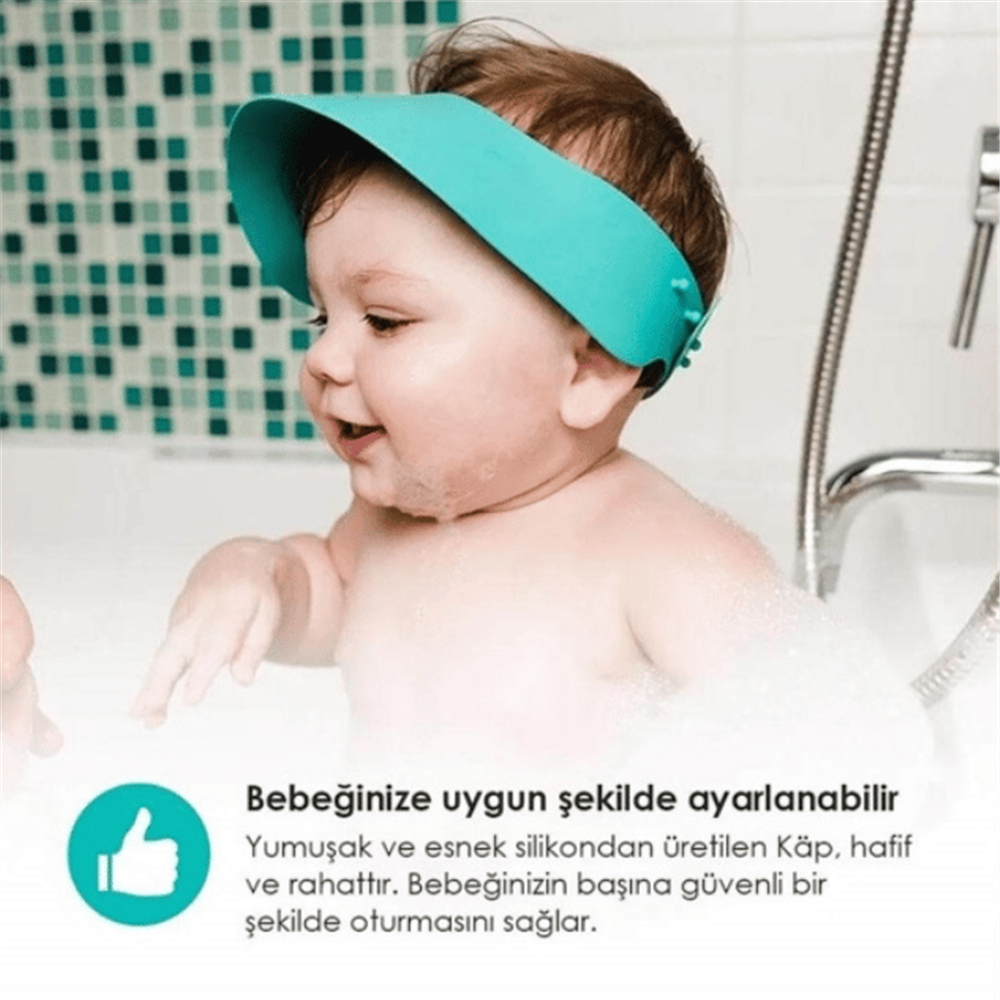 Bblüv Kap Silikon Şampuan Siperi - Gri