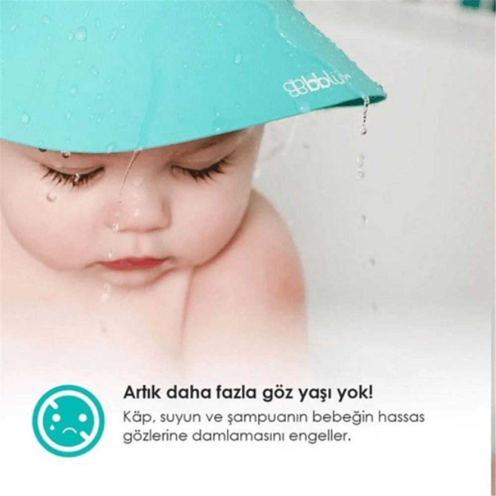 Bblüv Kap Silikon Şampuan Siperi - Mavi