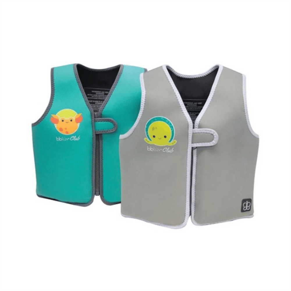 Bblüv Naj Neoprene Yüzme Yeleği 1-3 Yaş - Gri