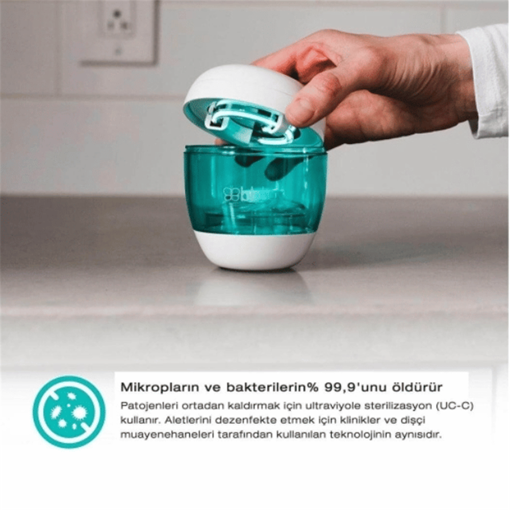 Bblüv Üvi 4in1 UV Portatif Sterilizatör - Yeşil