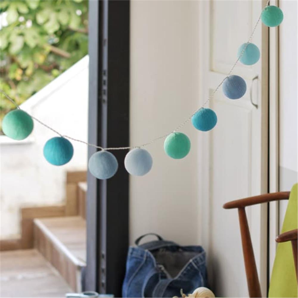 Boule De Petite - Ocean Blue Işıklı Top Aydınlatma