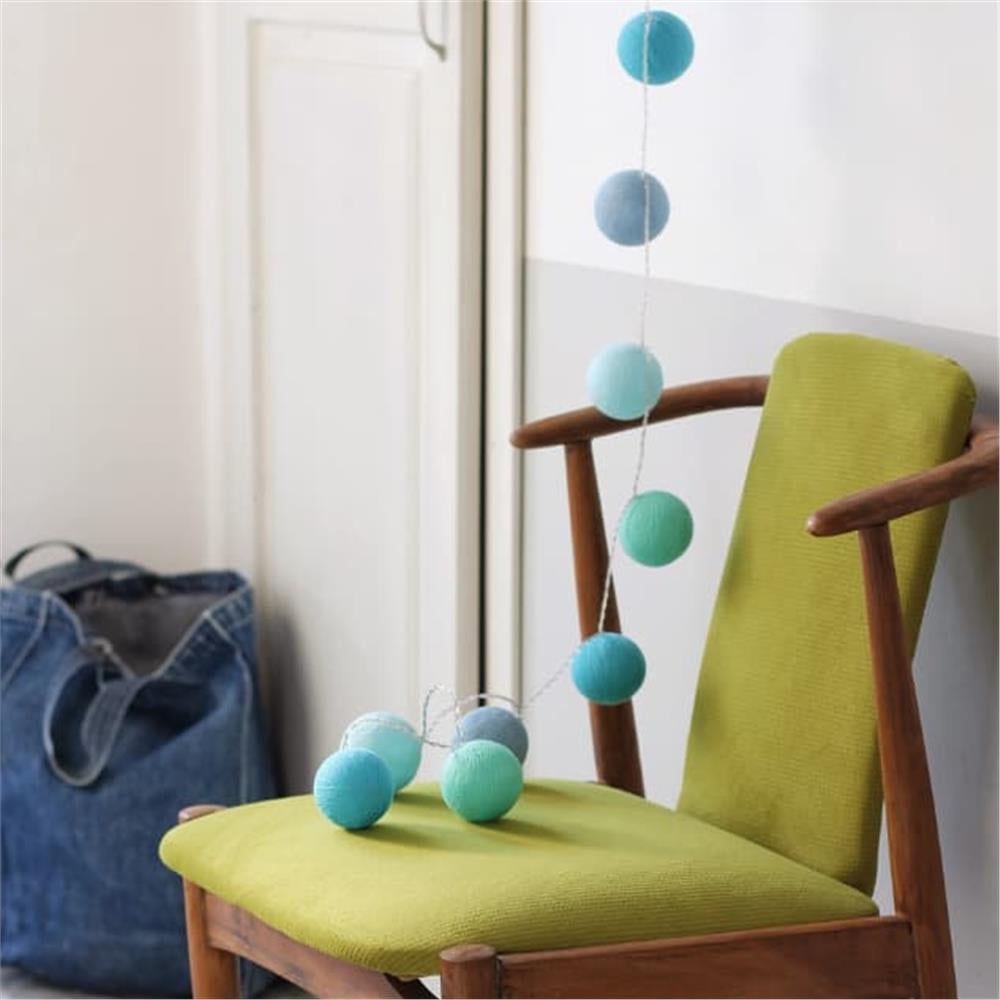 Boule De Petite - Ocean Blue Işıklı Top Aydınlatma