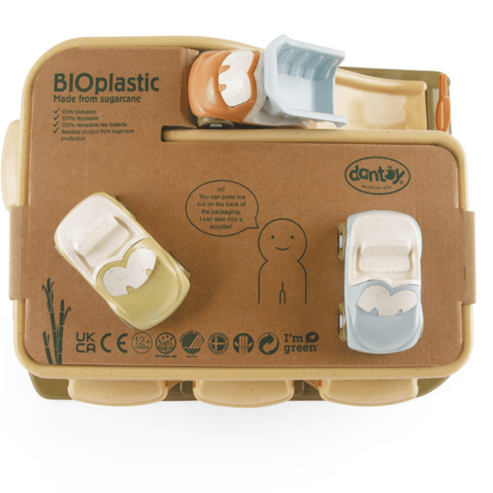 Dantoy Biyoplastik Oyuncak - Garaj ve Araç Seti