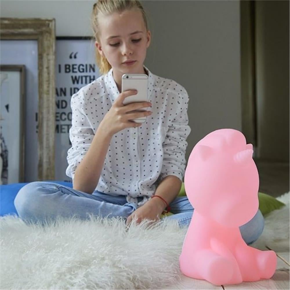 Led Işıklı Bluetooth Hoparlör - Unicorn