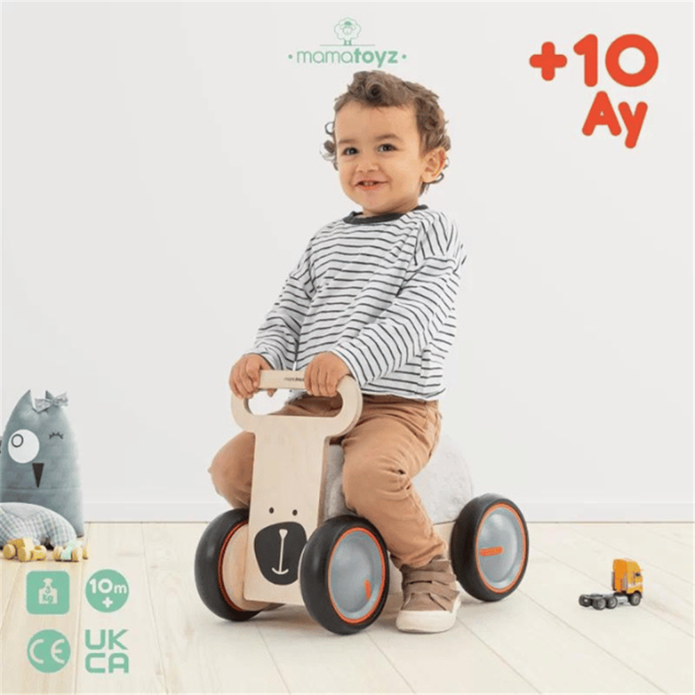 Mamatoyz Ahşap İlk Arabam - Ayı