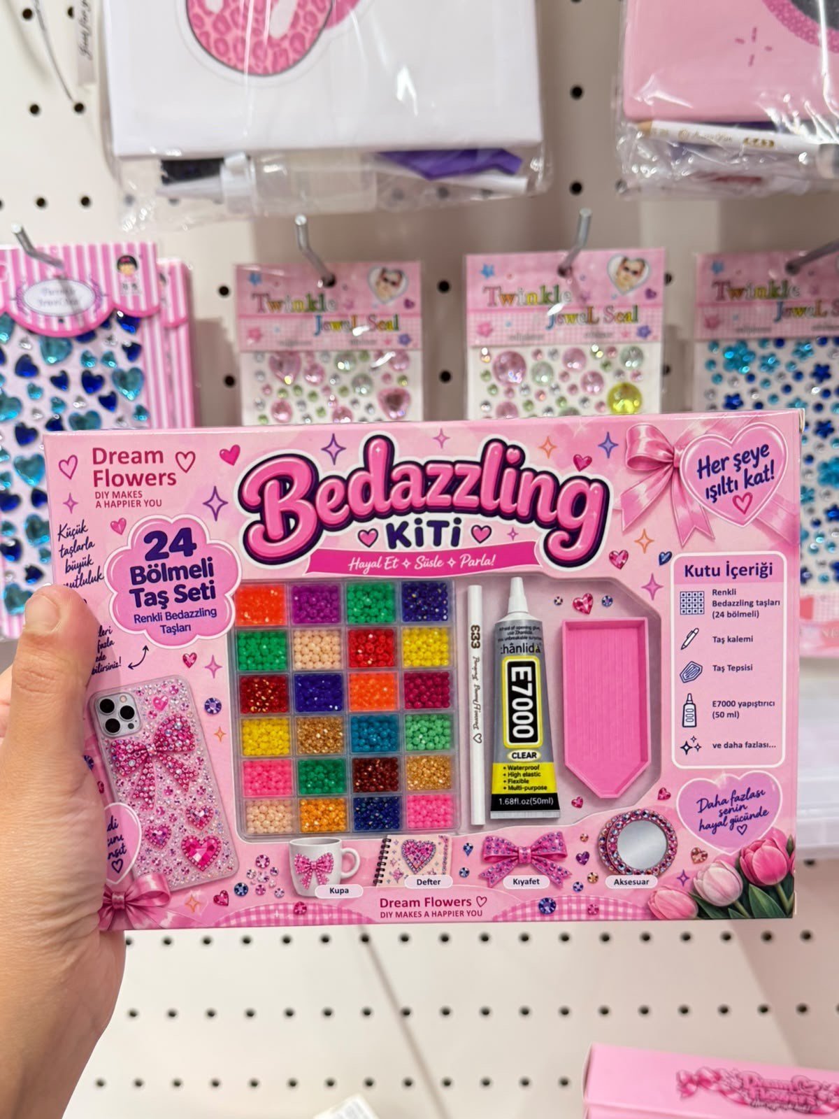24lü Bedazzling Seti Kutulu